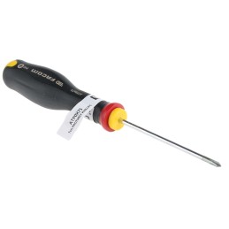 1 pcs - Facom Phillips Screwdriver, PH0 Tip, 75 mm Blade, 178 mm Overall