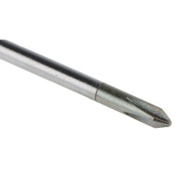1 pcs - Facom Phillips Screwdriver, PH0 Tip, 75 mm Blade, 178 mm Overall