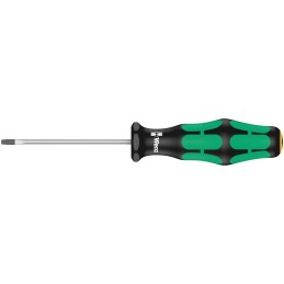 1 pcs - Wera Slotted Screwdriver, 2 mm Tip, 60 mm Blade, 130 mm Overall
