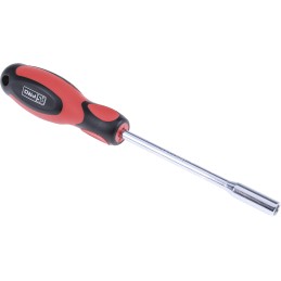 1 pcs - RS PRO Hexagon Nut Driver, 7 mm Tip, 125 mm Blade, 236 mm Overall