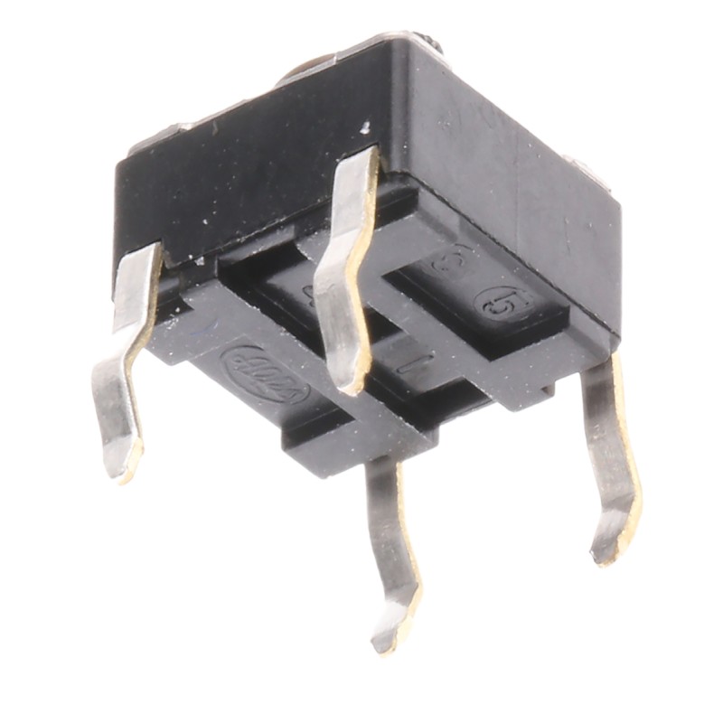 20 pcs - Grey Stem Tactile Switch, SPST 50 mA @ 12 V dc 5mm Surface Mount
