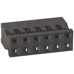 125 pcs - Hirose, A3B Female Connector Housing, 2mm Pitch, 12 Way, 2 Row