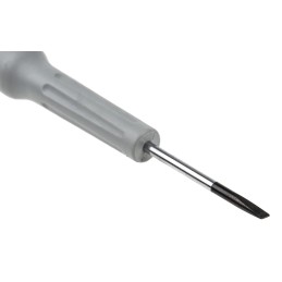 1 pcs - Facom Slotted Screwdriver, 2.5 mm Tip, 35 mm Blade, 117 mm Overall