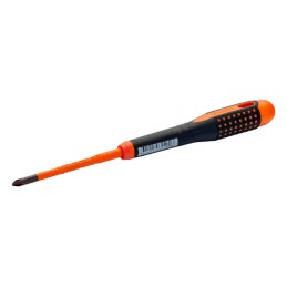 1 pcs - Bahco Phillips, Slotted Insulated Screwdriver, PH1-PH2 Tip, VDE/1000V