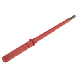 1 pcs - Wera Pozidriv Insulated Screwdriver Blade, PZ1 Tip, 154 mm Blade, VDE/1000V, 154 mm Overall