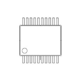 10 pcs : PI49FCT3807DHEX - Clock Buffer 10 Output Non inverting Clock