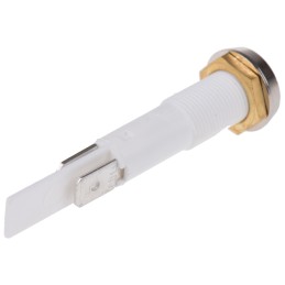 1 pcs - Arcolectric (Bulgin) Ltd Green Neon Panel Mount Indicator, 110V ac, 10mm Mounting Hole Size