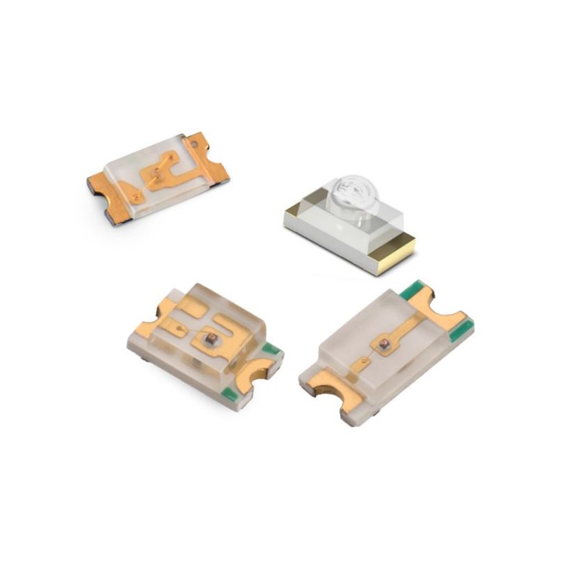 50 pcs - Wurth Elektronik Super Red LED Chip LED SMD, 150060SS75003