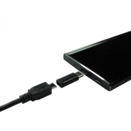 1 pcs - RS PRO USB C Male to USB Micro Female Adapter