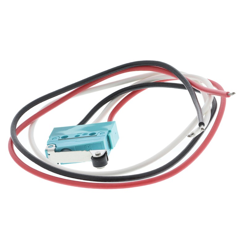 50 pcs - Panasonic Roller Lever Micro Switch, Pre-wired Terminal, 2 A @ 30 V dc, SP-CO, IP67