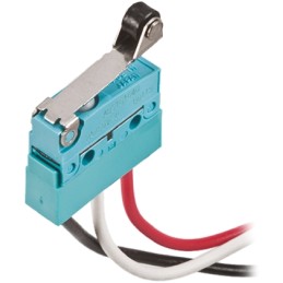 50 pcs - Panasonic Roller Lever Micro Switch, Pre-wired Terminal, 100 mA @ 30 V dc, SP-CO, IP67