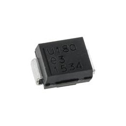 10 pcs : UFS180Je3/TR13 - Rectifiers Ultrafast rectifier 1.0A, 800V, IFSM25A, Max trr 60ns, VF1.20V