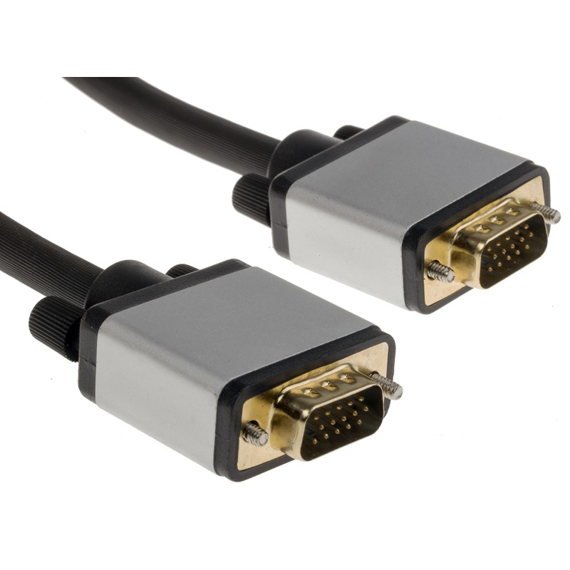 1 pcs - RS PRO Male SVGA to Male SVGA Cable, 3m