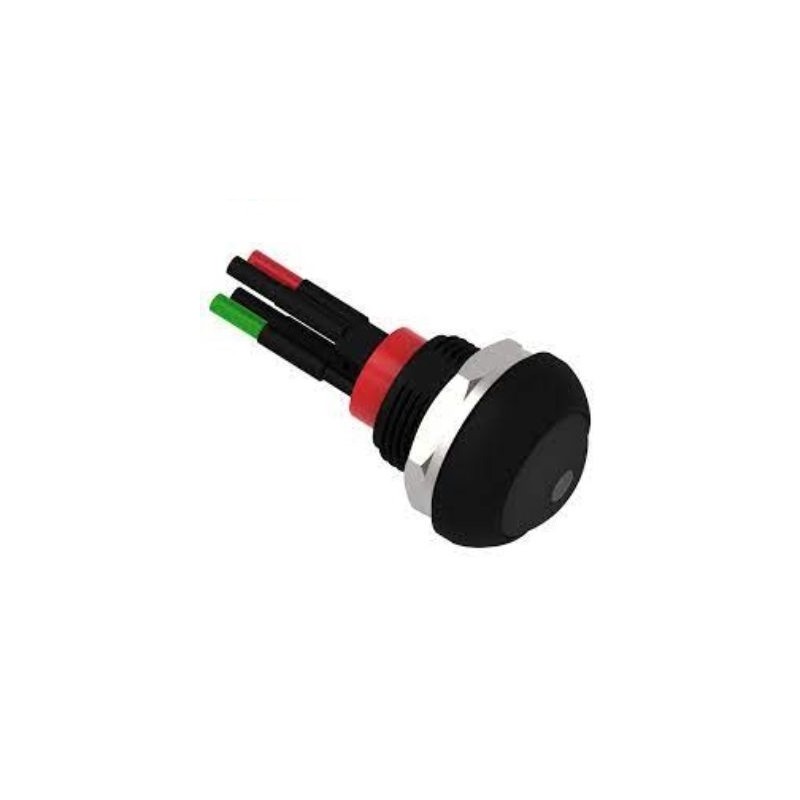 1 pcs - TE Connectivity PB6 Series Illuminated Push Button Switch, (On)-Off, Panel Mount, SPST - NO, Green LED, 50 V dc, 125V