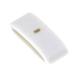 1 Bag of 100 - HellermannTyton HODS85 Slide On Cable Markers, Black on White, Pre-printed '-', 1.8 - 6.3mm Cable