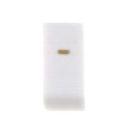 1 Bag of 100 - HellermannTyton HODS85 Slide On Cable Markers, Black on White, Pre-printed '-', 1.8 - 6.3mm Cable