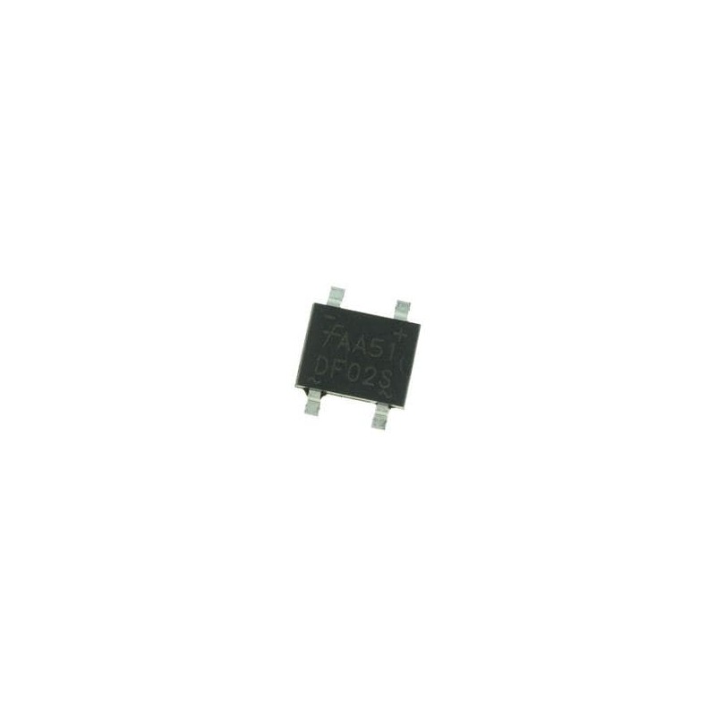 10 pcs : DF02S - Bridge Rectifiers 1.5A Bridge