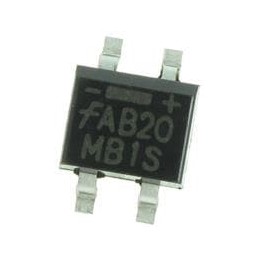10 pcs : MB1S - Bridge Rectifiers 0.5A Bridge