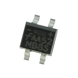 10 pcs : MB8S - Bridge Rectifiers 0.5A Bridge
