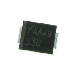 10 pcs : S3B - Rectifiers 100V 3a Rectifier Glass Passive