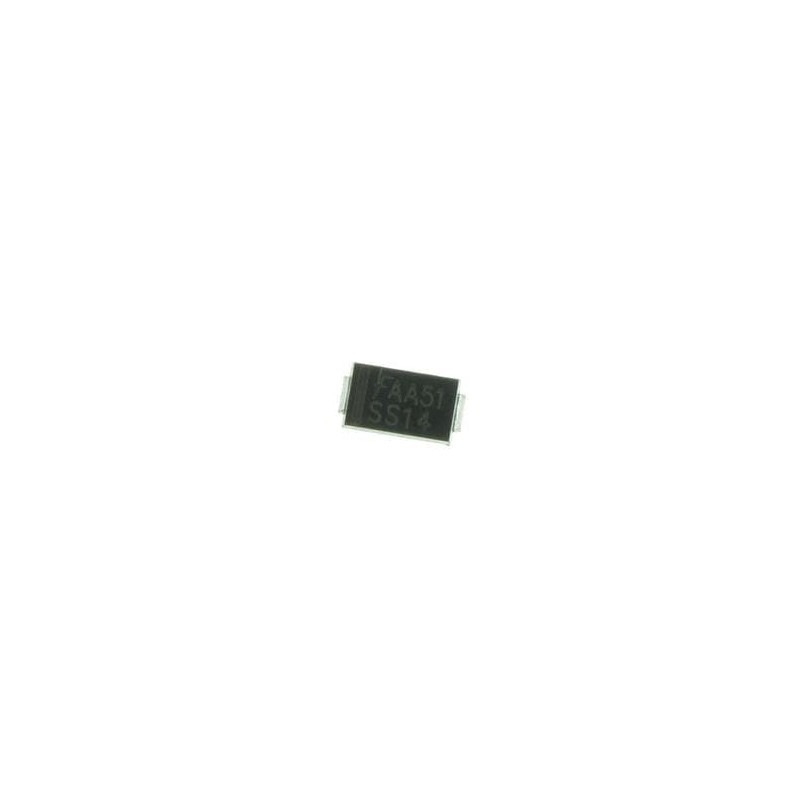 10 pcs : SS14 - Schottky Diodes & Rectifiers SMA 40V 1.0A