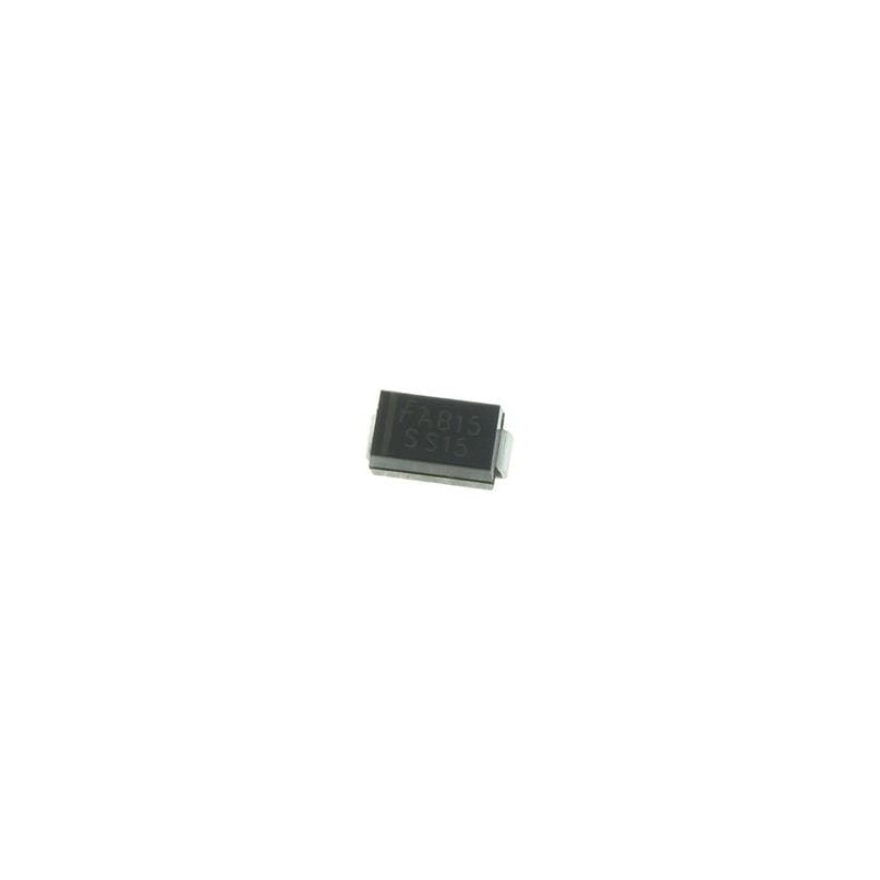 10 pcs : SS15 - Schottky Diodes & Rectifiers 1A Schottky Barrier Rectifier