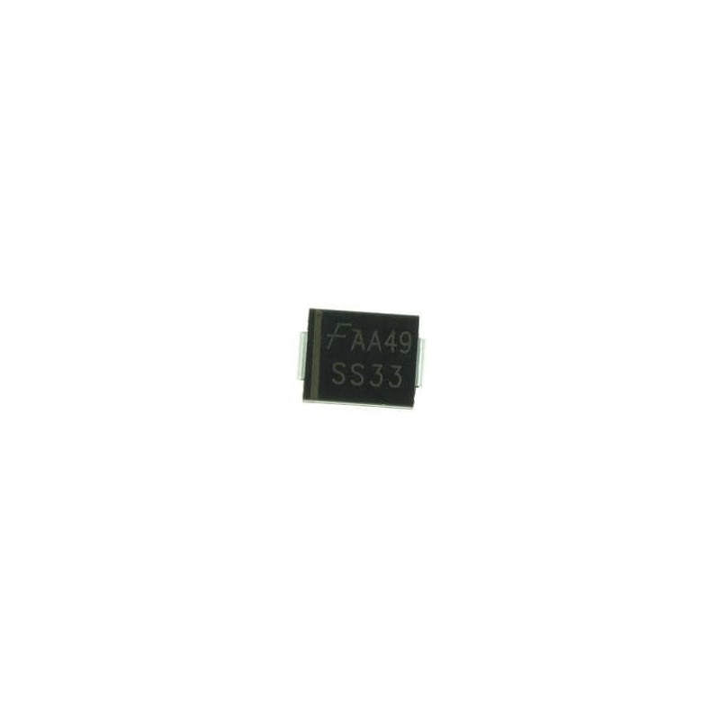 10 pcs : SS33 - Schottky Diodes & Rectifiers 3a 30V Rectifier Schottky Barrier