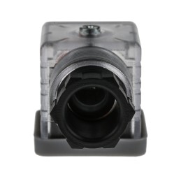 5 pcs - RS PRO 3P+E DIN 43650 A, Female Solenoid Valve Connector, with Indicator Light, 24 V dc Voltage