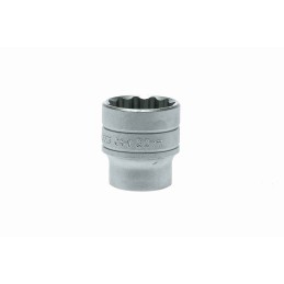 1 pcs - Teng Tools 1/2 in Drive 30mm Standard Socket, 12 point, 43 mm Overall Length