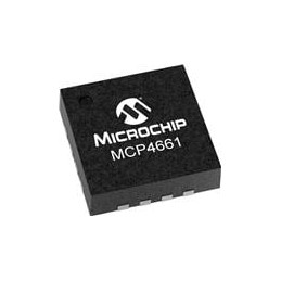 10 pcs : MCP4661T-502E/ML - Digital Potentiometer ICs Sngl 8B NV I2C POT