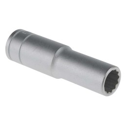 1 pcs - Teng Tools 1/2 in Drive 13mm Deep Socket, 12 point, 79 mm Overall Length