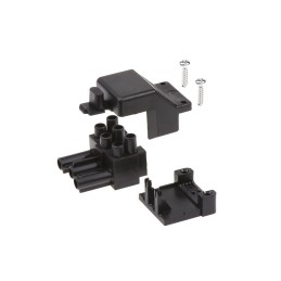 5 pcs - Wieland ST18 Series Connector, 3-Pole, Male, Cable Mount, 16A, IP20