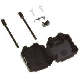 5 pcs - MH Connectors MHDPPK-SLIM Series Polyamide D Sub Backshell, 9 Way, Strain Relief