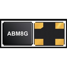 5 pcs - Abracon 12MHz Crystal ±20ppm SMD 4-Pin 3.2 x 2.5 x 1mm