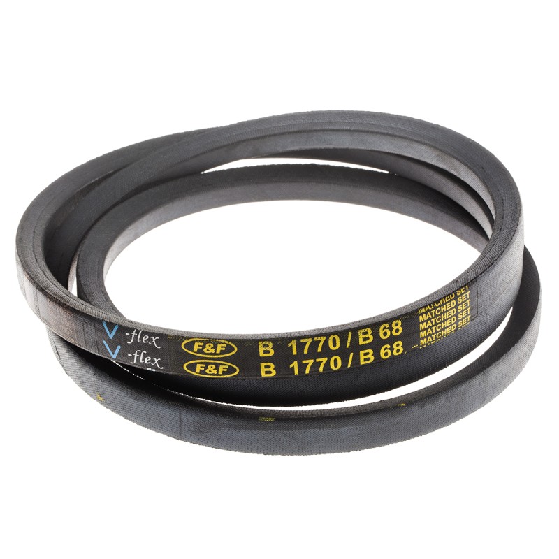 1 pcs - RS PRO Drive Belt, belt section B, 1720mm Length