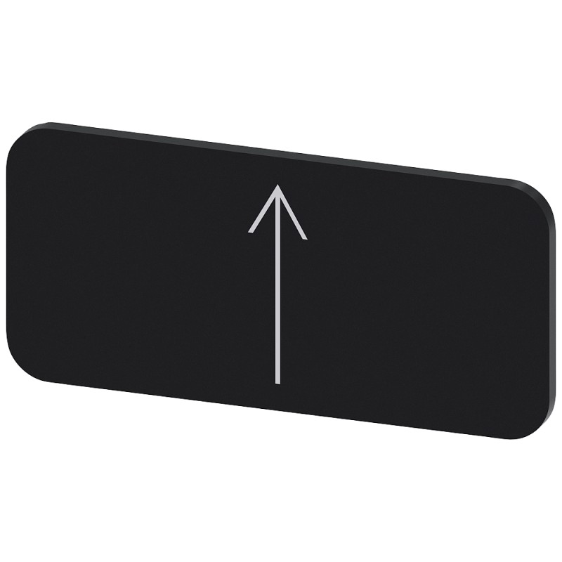 10 pcs - Siemens Labeling plate, Up Arrow