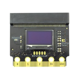 1 pcs - Kitronik :VIEW Graphics128 OLED display 128x64 for BBC micro:bit