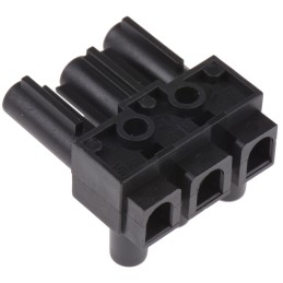 5 pcs - Wieland ST18 Series Connector, 3-Pole, Male, Cable Mount, 16A, IP20