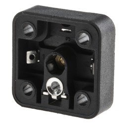 5 pcs - RS PRO 2P+E DIN 43650, Male Solenoid Valve Connector, N, 250 V ac Voltage