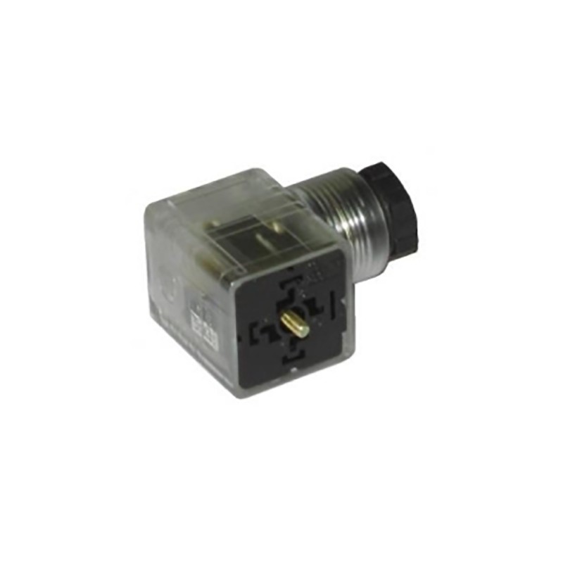 5 pcs - RS PRO 3P+E DIN 43650 A, Female Solenoid Connector with Indicator Light, 24 V dc Voltage