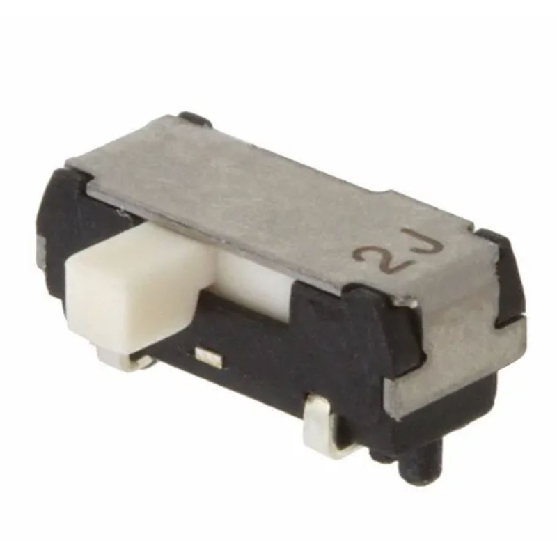 10 pcs - Nidec Components Surface Mount Slide Switch SPDT 200mA Slide