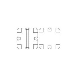 10 pcs : X2A2020RFDCT - Signal Conditioning RFDC CROSSOVER SIZE 2020