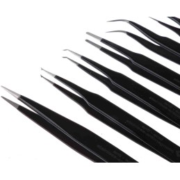1 pcs - Bernstein Steel, ESD Tweezer Set