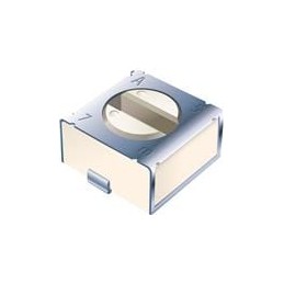 10 pcs : 3312J-1-504E - Trimmer Resistors - SMD 500Kohm 2mm Single Turn Sealed