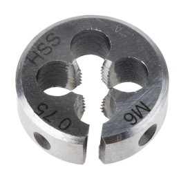 1 pcs - RS PRO Thread Die, M6 x 0.75mm Pitch, 13/16in od