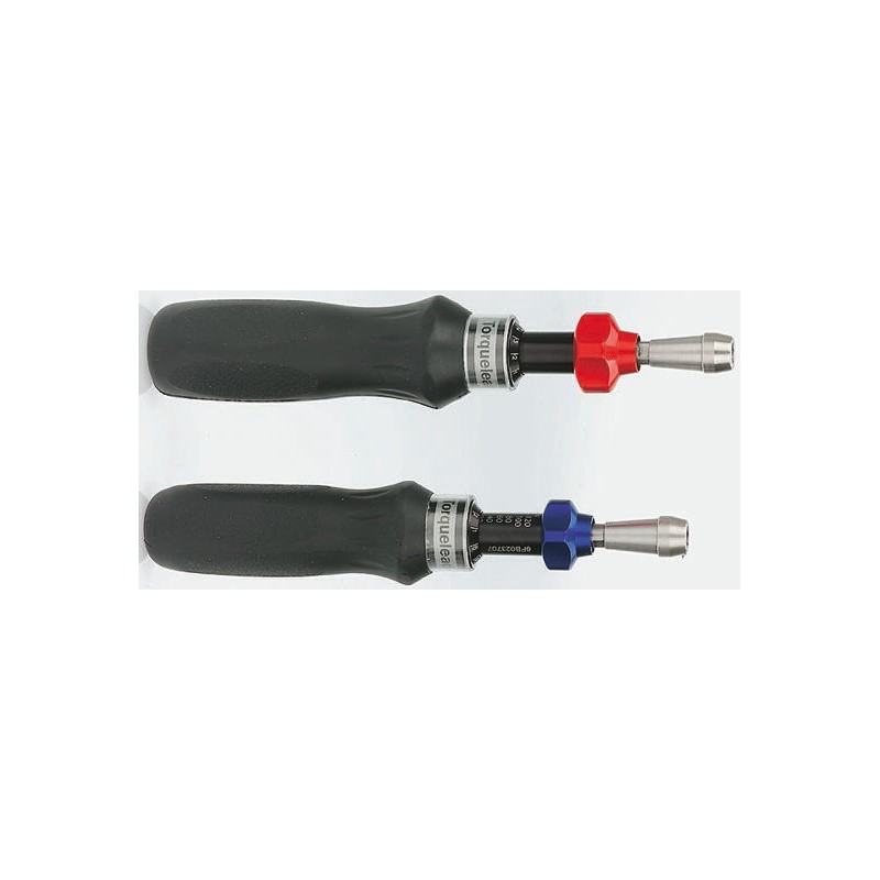 1 pcs - MHH Engineering Adjustable Hex Torque Screwdriver, 0.05 - 0.4Nm, 1/4 in Drive, ±6 % Accuracy - RS Calibrated