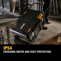 1 pcs - DeWALT Polypropylene Wheeled Tool Chest, 340mm x 666mm x 458mm