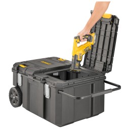 1 pcs - DeWALT Polypropylene Wheeled Tool Chest, 340mm x 666mm x 458mm