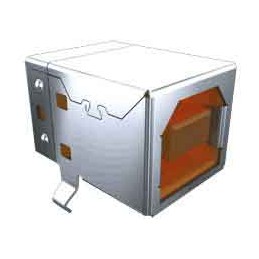 5 pcs - Samtec, Through Hole, Socket Type B 2.0 USB Connector