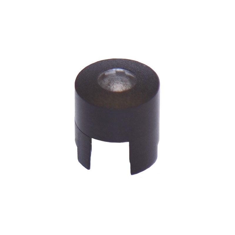 10 pcs - MEC Black Tactile Switch Cap for 5G Series, 1LS091-12.0